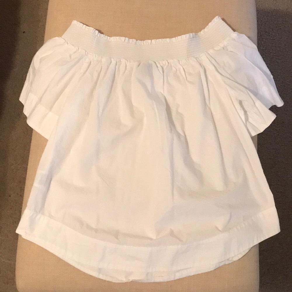 J.crew off the shoulder top size 8